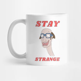 Stay Strange illustration Mug